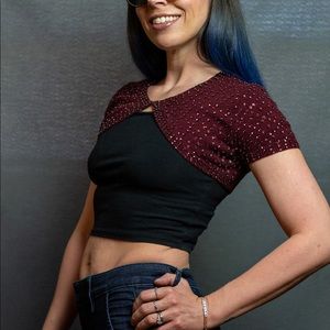 Preloved great shape Gadzooks Bolero/ Shrug